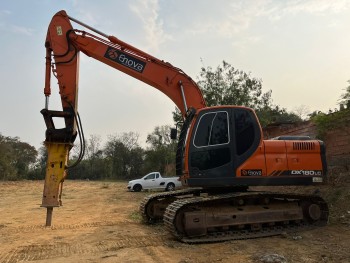 Aluguel de Escavadeira com Rompedor em Jaguariúna