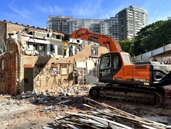 Demolição Controlada em Laranjal Paulista